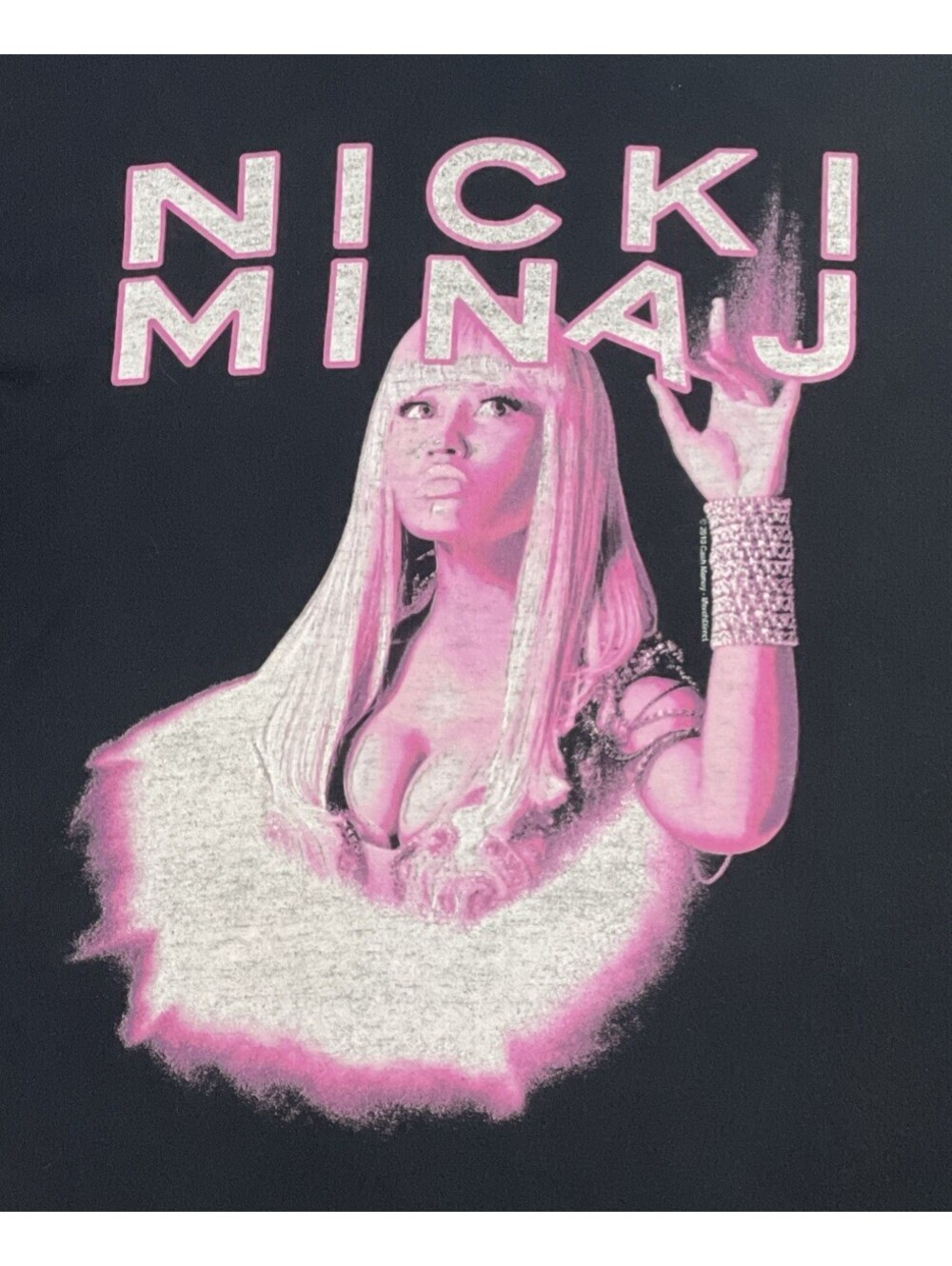 Nicki Minaj Graphic Print Black T Shirt Men’s Size Large